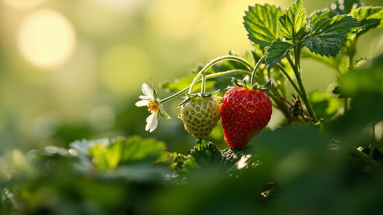 how long does it take to grow strawberries