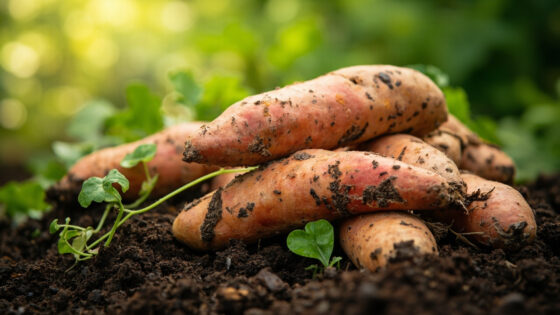 how long does it take to grow sweet potatoes