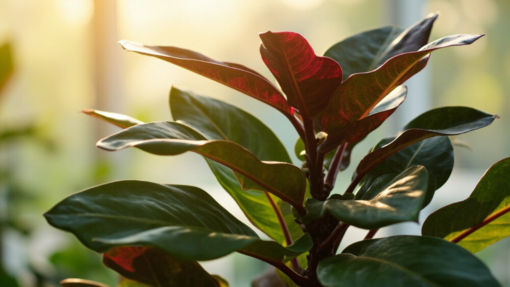 how often to water rubber plant