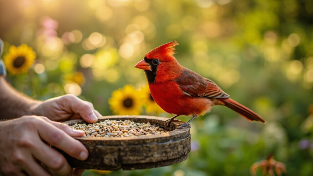 how to attract cardinals
