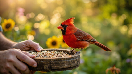 how to attract cardinals