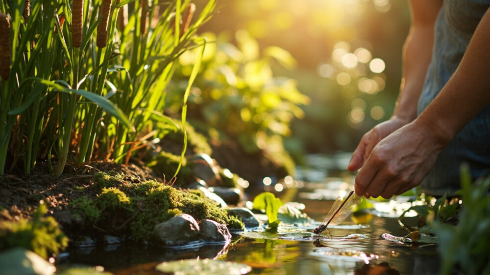 how to attract dragonflies