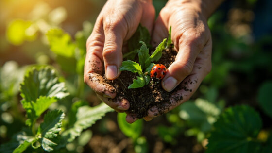 how to attract ladybugs