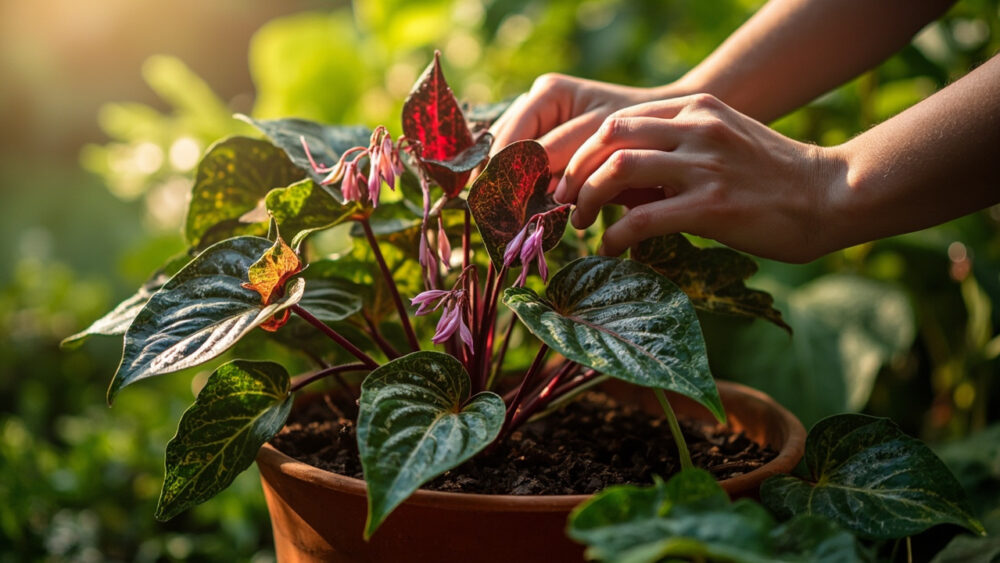 how to care for angel wing begonia