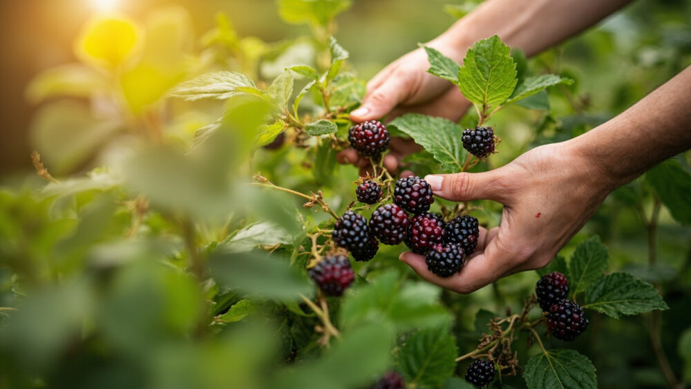 how to care for blackberries