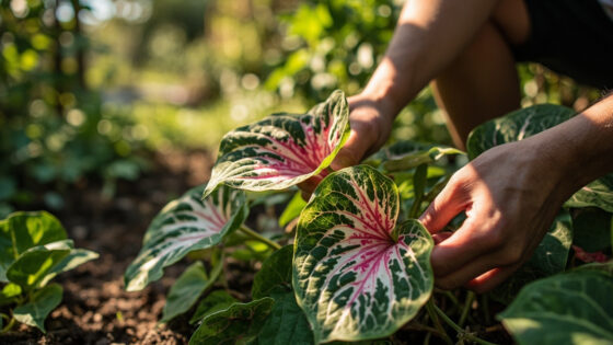 how to care for caladium