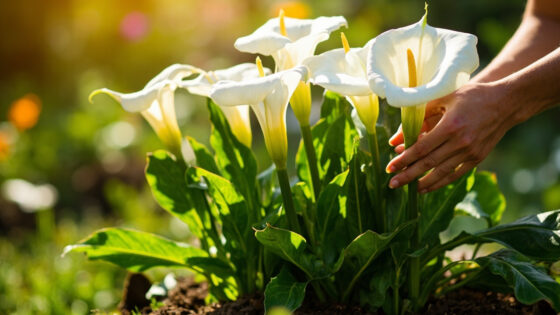 how to care for calla lilies