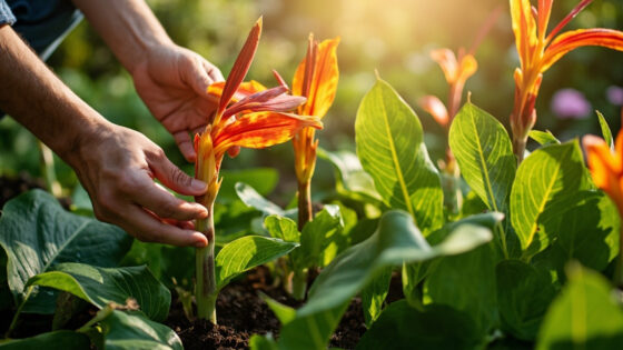 how to care for canna lilies