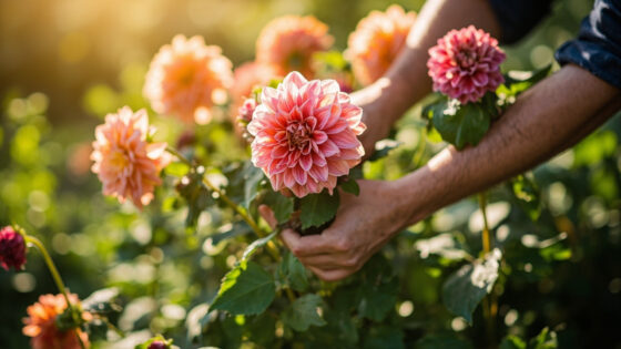 how to care for dahlias