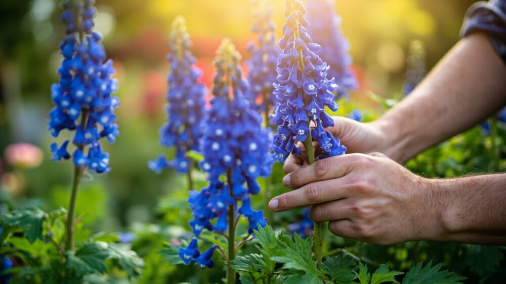 how to care for delphiniums