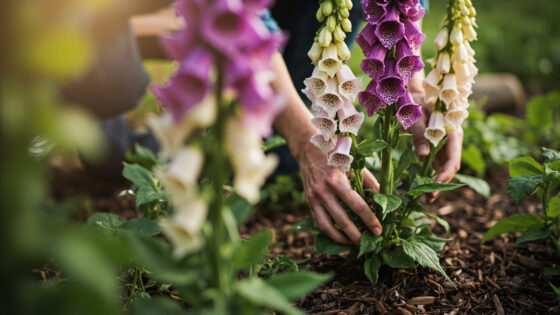 how to care for foxgloves
