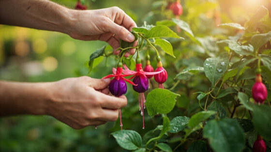 how to care for fuchsias