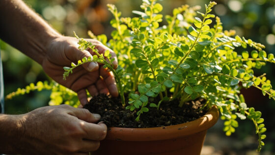 how to care for lemon button fern