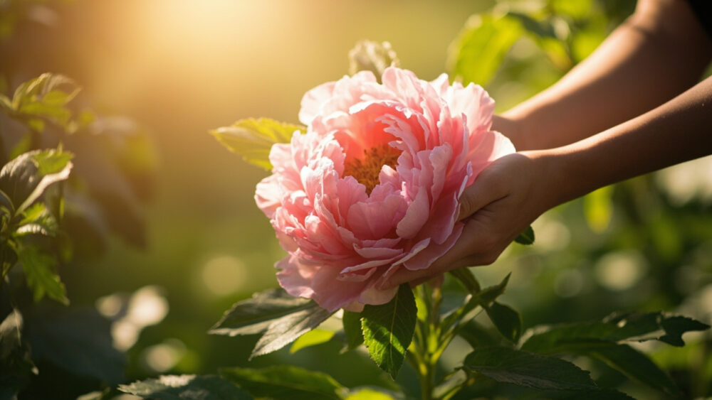 how to care for peonies
