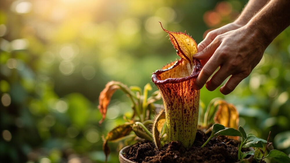 how to care for pitcher plant