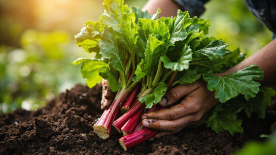 how to care for rhubarb
