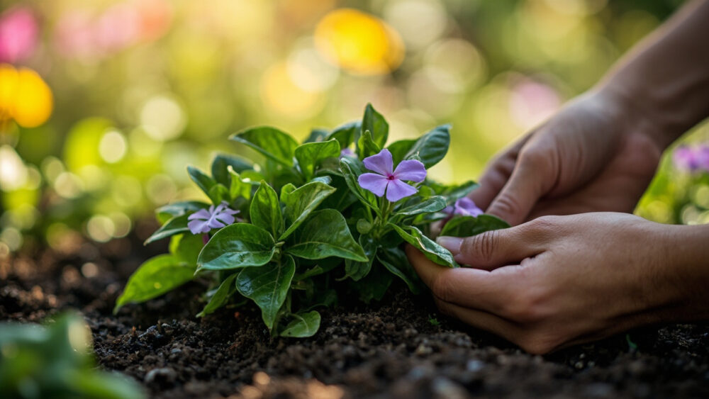how to care for vinca