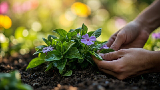 how to care for vinca