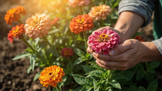 how to care for zinnias