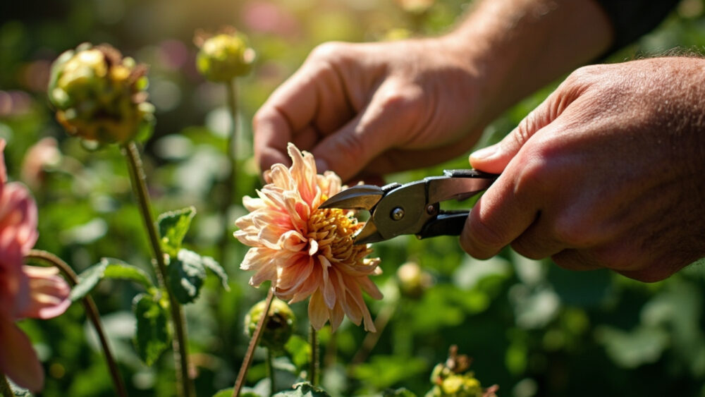 how to deadhead dahlias