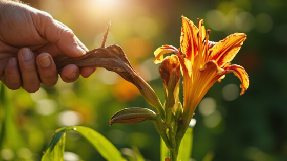 how to deadhead daylilies