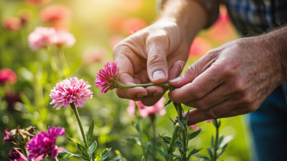 how to deadhead dianthus