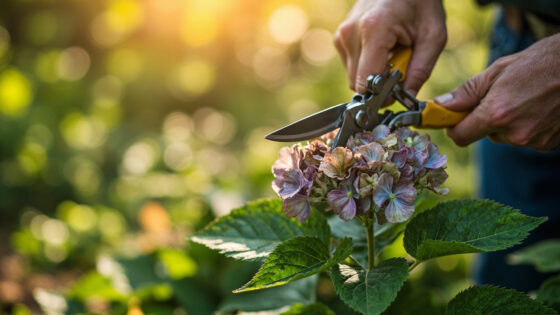 how to deadhead hydrangeas