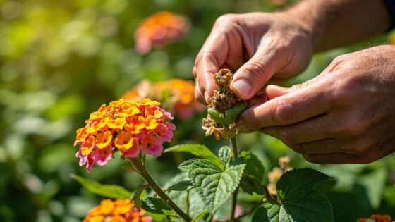 how to deadhead lantana