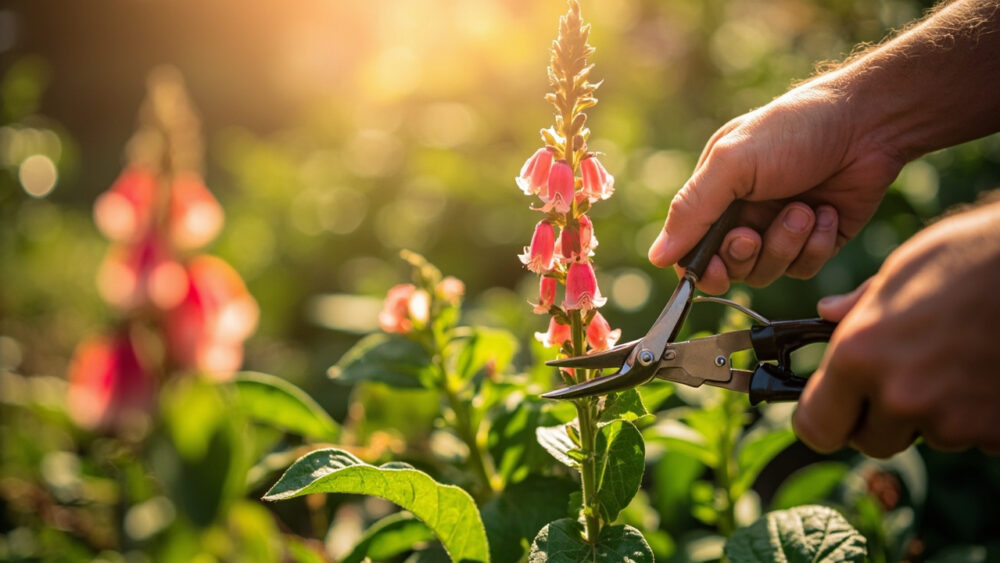 how to deadhead penstemon
