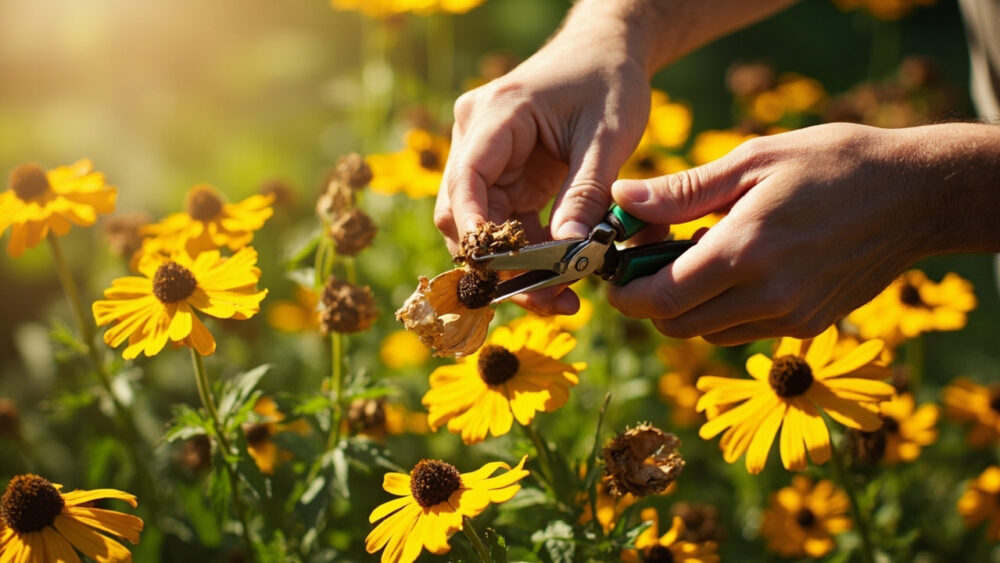 how to deadhead tickseed
