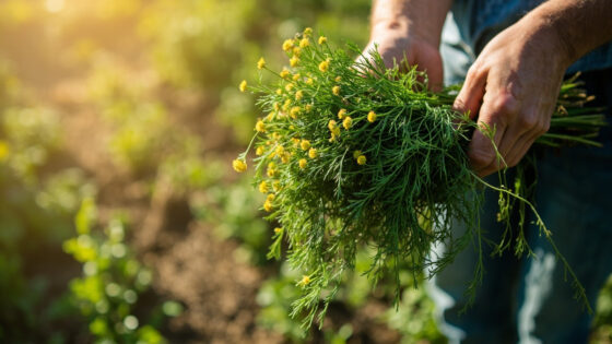 how to dry dill