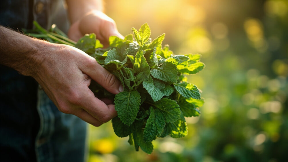 how to dry mint