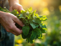 how to dry mint