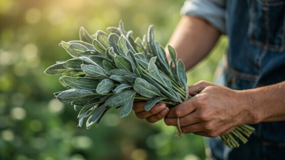 how to dry sage