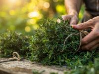 how to dry thyme