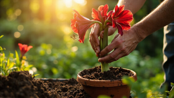 how to grow amaryllis