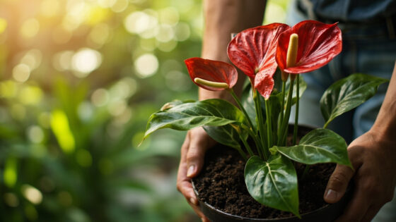 how to grow anthurium