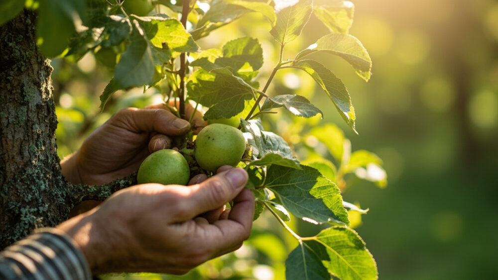 how to grow apples