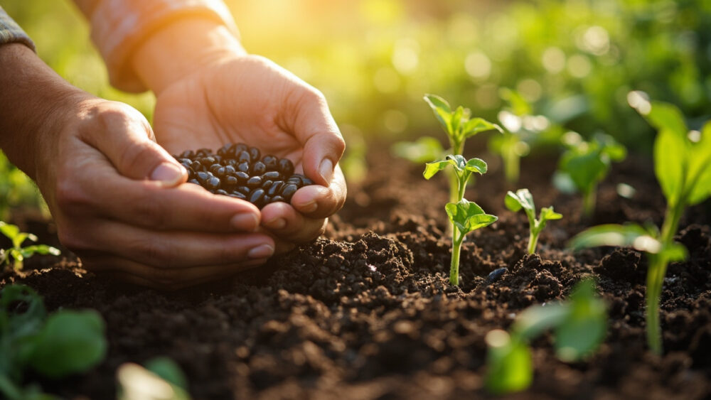 how to grow black beans