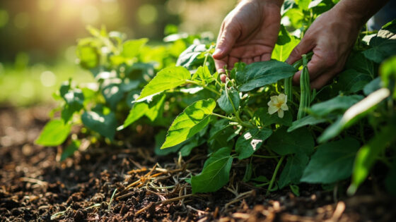 how to grow bush beans
