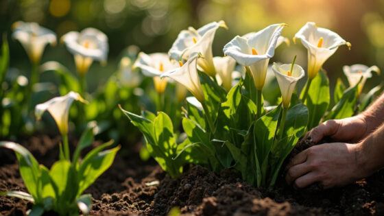 how to grow calla lilies
