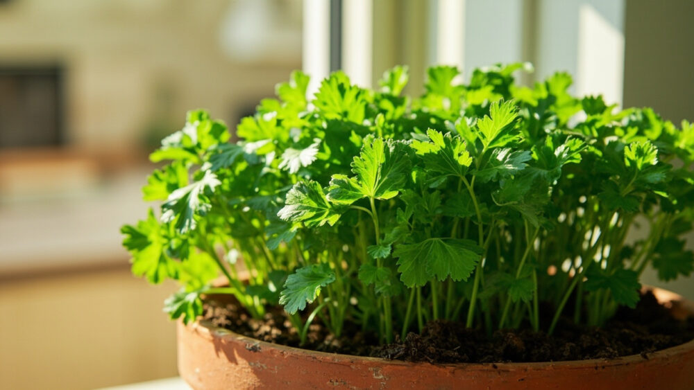 how to grow cilantro indoors