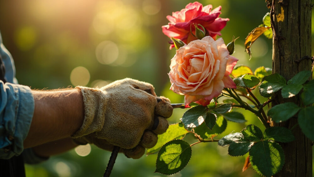 how to grow climbing roses