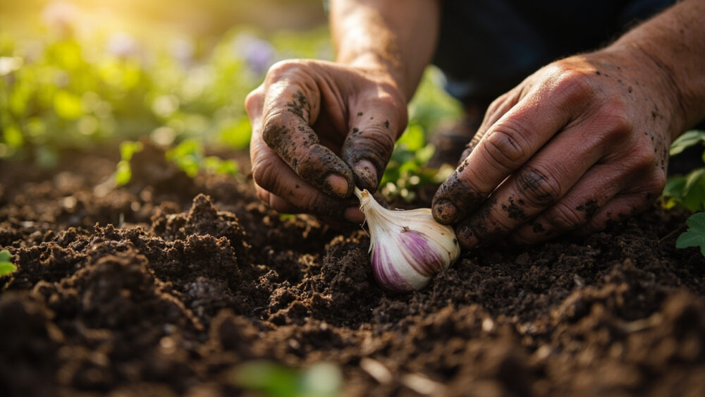 how to grow garlic from seed