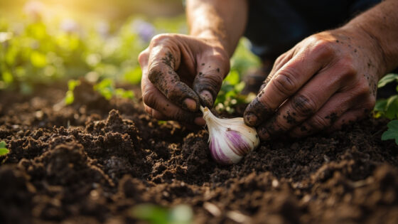 how to grow garlic from seed