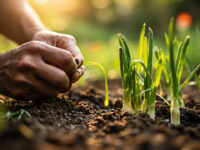 how to grow green onions from seed