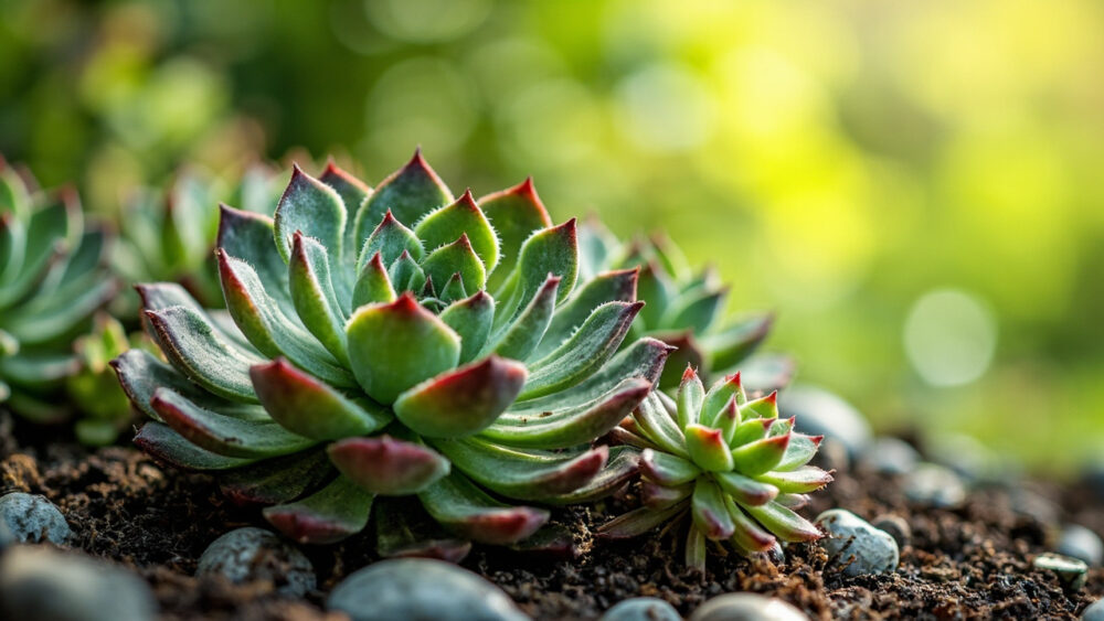 how to grow hens and chicks