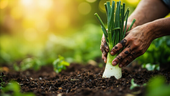 how to grow leeks