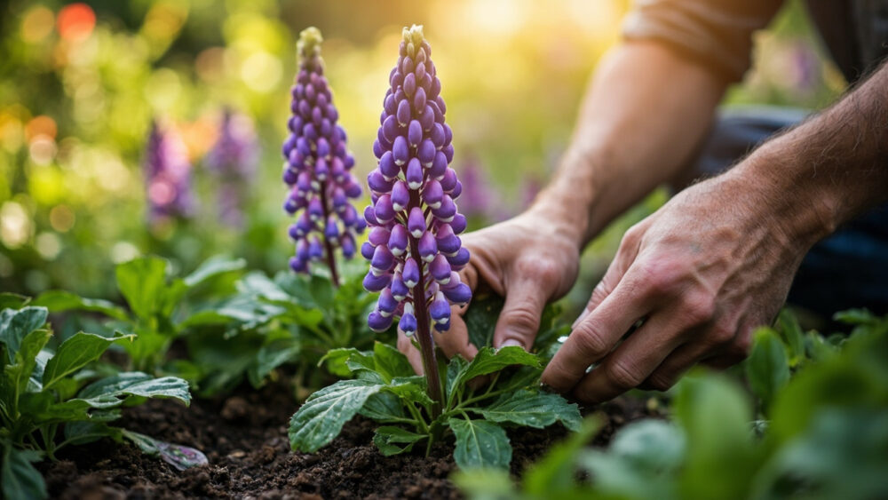 how to grow lupines