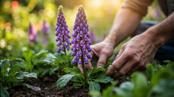 how to grow lupines